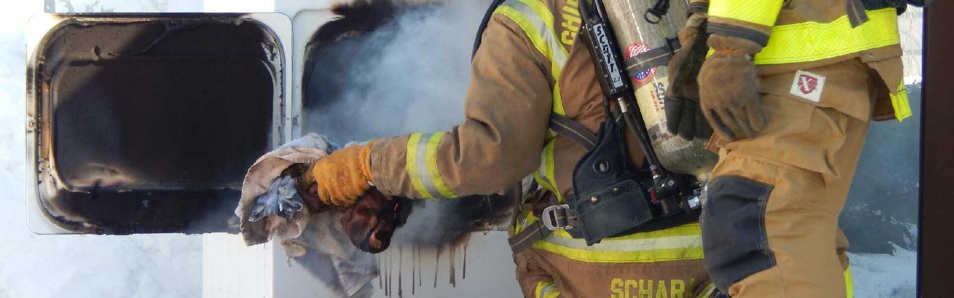 dryer fire sprinkler